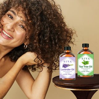 SIVA Lavender and Tea Tree Essential Oil - Combo Set Essential Oils