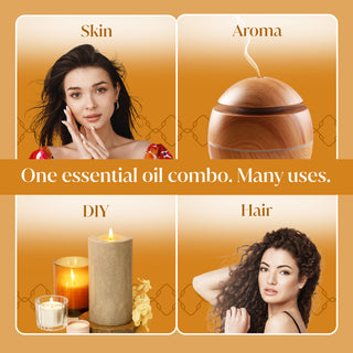 SIVA Papaya Seed, Carrot Seed Oil and Lavender Oil - Combo Set Oils