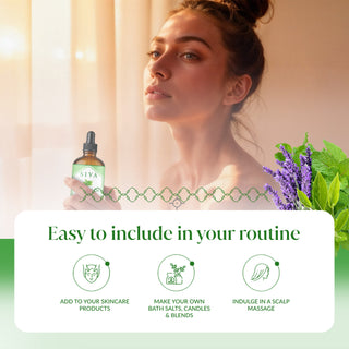 SIVA Tea Tree, Lavender and Peppermint Essential Oil - Combo Set Essential Oils