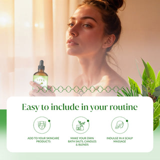 Siva Lemongrass, Tea Tree and Eucalyptus Essential Oil 4oz Bundle Super Saver Combo