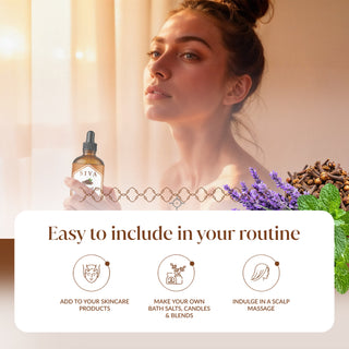 Siva Clove Bud, Peppermint and Lavender Essential Oil 4oz Bundle Super Saver Combo