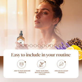 Siva Clove Bud, Lemon and Lavender Essential Oil 4oz Bundle Super Saver Combo