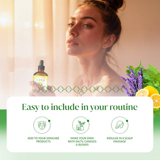 Siva Lemon, Peppermint and Lavender Essential Oil 4oz Bundle Super Saver Combo