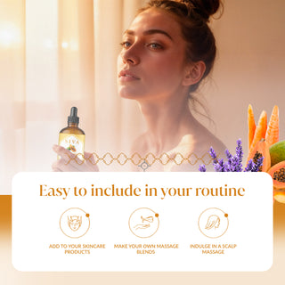 SIVA Papaya Seed, Carrot Seed Oil and Lavender Oil - Combo Set Oils