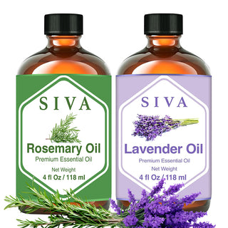 SIVA Rosemary and Lavender Oil - Combo Set Essential Oils