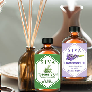 SIVA Rosemary and Lavender Oil - Combo Set Essential Oils
