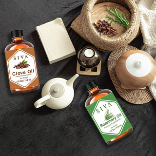 SIVA Rosemary and Clove Bud Essential Oil - Combo Set Essential Oils