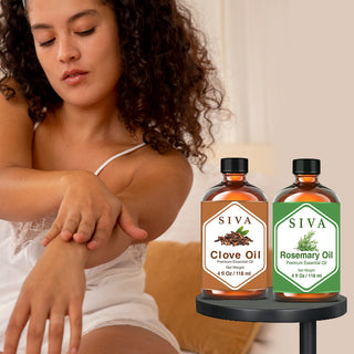 SIVA Rosemary and Clove Bud Essential Oil - Combo Set Essential Oils