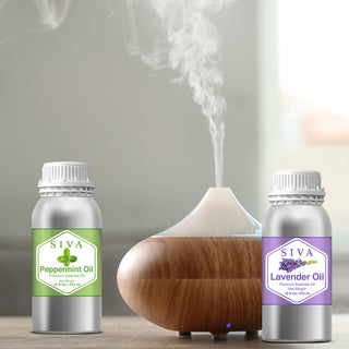 SIVA Lavender and Peppermint Essential Oil - Combo Set Essential Oils