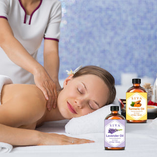 SIVA Turmeric and Lavender Essential Oil - Combo Set Essential Oils