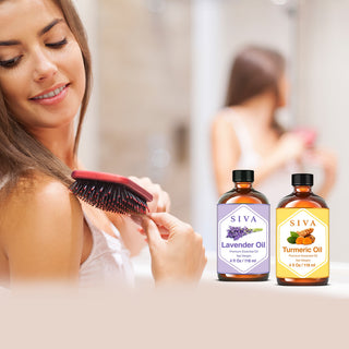 SIVA Turmeric and Lavender Essential Oil - Combo Set Essential Oils