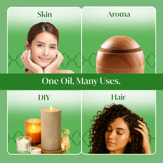 Siva Peppermint Essential Oil and Lemon Essential Oil 4oz Bundle Super Saver Combo