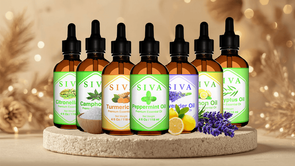 Buy 100% Natural Essential Oils Online in USA | SIVA Essential Oils