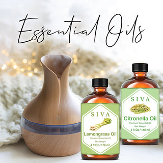 SIVA Citronella and Lemongrass Essential Oil - Combo Set Essential Oils