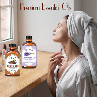 SIVA Clove Bud and Lavender Essential Oil - Combo Set Essential Oils