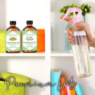 SIVA Eucalyptus and Citronella Essential Oil - Combo Set Essential Oils
