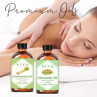 SIVA Citronella and Lemongrass Essential Oil - Combo Set Essential Oils