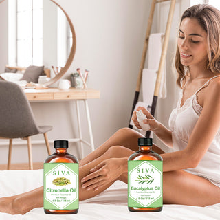 SIVA Eucalyptus and Citronella Essential Oil - Combo Set Essential Oils