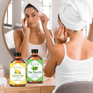 SIVA Tea Tree and Lemon Essential Oil - Combo Set Essential Oils