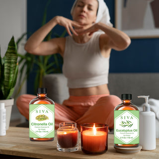 SIVA Eucalyptus and Citronella Essential Oil - Combo Set Essential Oils