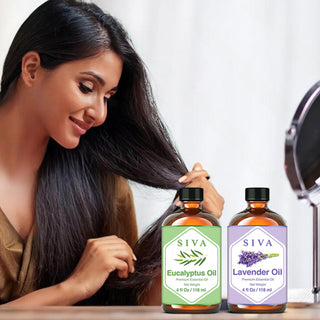 SIVA Lavender and Eucalyptus Essential Oil - Combo Set Essential Oils