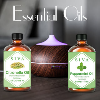 SIVA Citronella and Peppermint Essential Oil - Combo Set Essential Oils