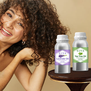 SIVA Lavender and Tea Tree Essential Oil - Combo Set Essential Oils