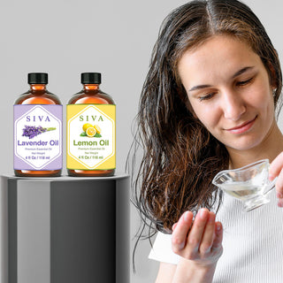 SIVA Lemon and Lavender Essential Oil - Combo Set Essential Oils