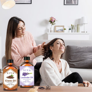 SIVA Clove Bud and Lavender Essential Oil - Combo Set Essential Oils