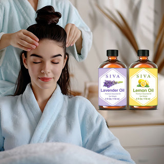 SIVA Lemon and Lavender Essential Oil - Combo Set Essential Oils