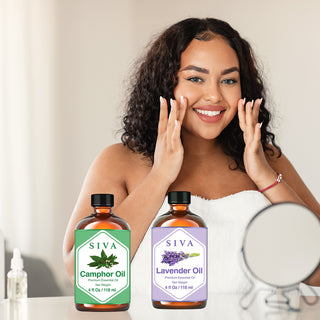 SIVA Camphor and Lavender Essential Oil - Combo Set Essential Oils