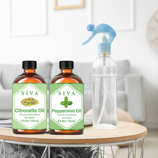 SIVA Citronella and Peppermint Essential Oil - Combo Set Essential Oils