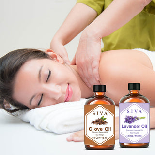 SIVA Clove Bud and Lavender Essential Oil - Combo Set Essential Oils