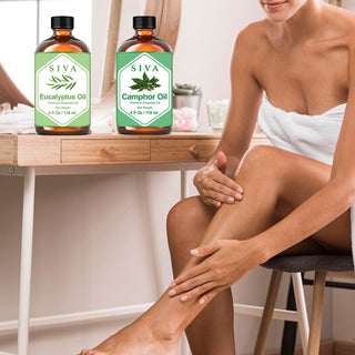 SIVA Eucalyptus and Camphor Essential Oil - Combo Set Essential Oils